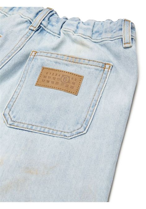 Bermuda con logo MM6 KIDS MAISON MARGIELA | M60998 MM06ZM601